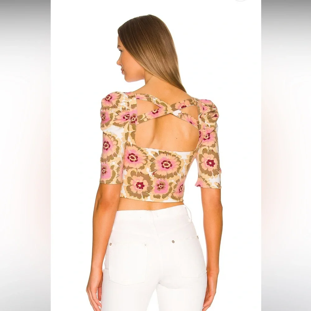 🌻🚨🆕FINAL SALE PRICE🚨FREE PEOPLE GIVE ME MORE TOP-IVORY COMBO - Picture 11 of 16